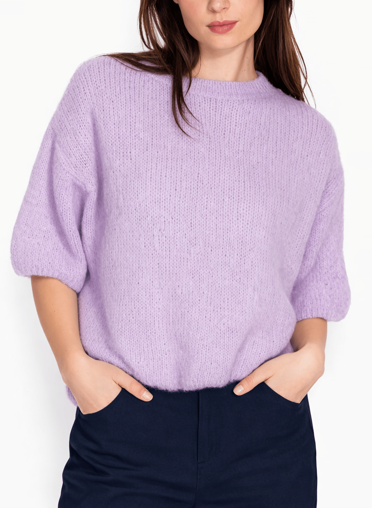 Mohair Sweater - Lilac - Meg