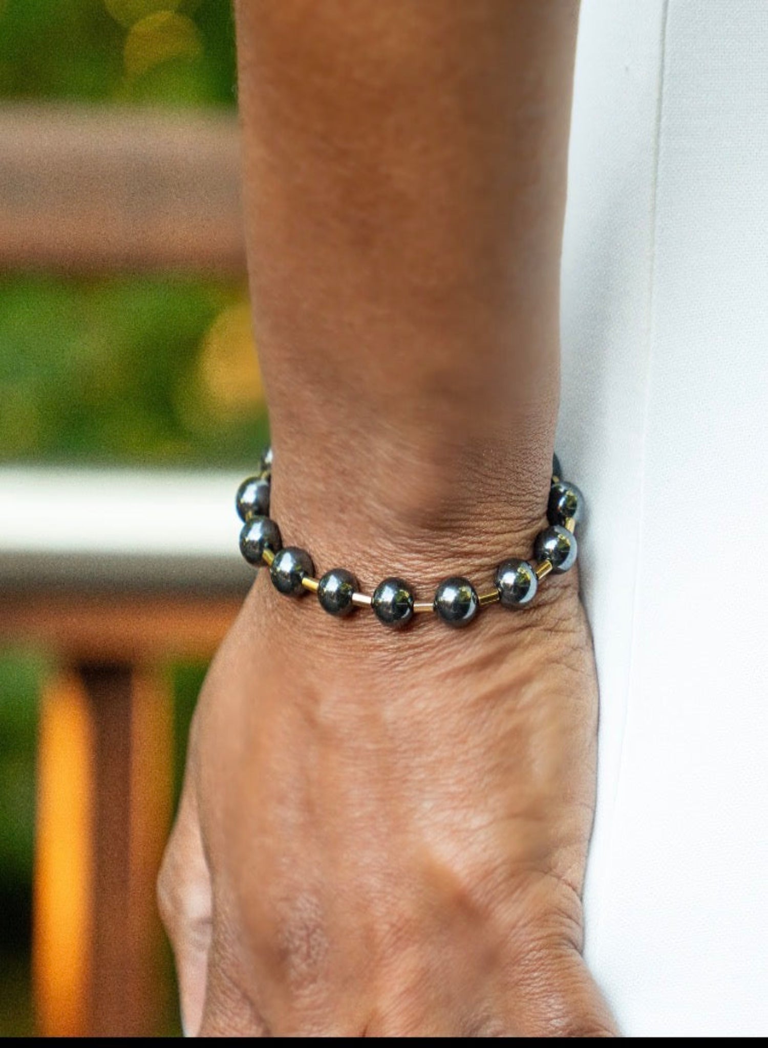 MONOXIDE - Kira Hematite Bracelet - Meg