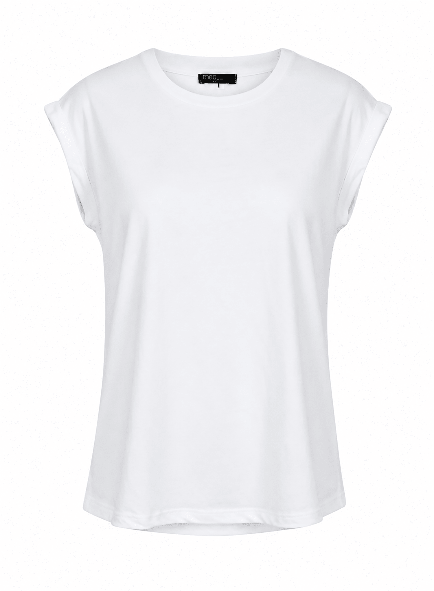 Muscle Tee - White - Meg