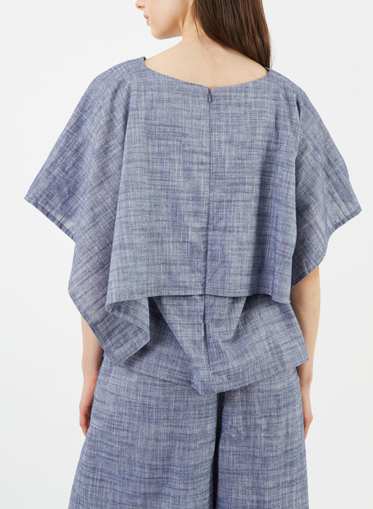 Nun Top - Blue Chambray - Meg