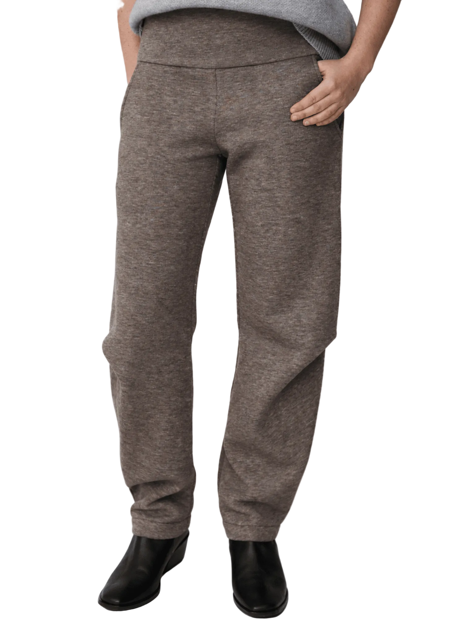 Old City Dip Pant - Taupe - Meg
