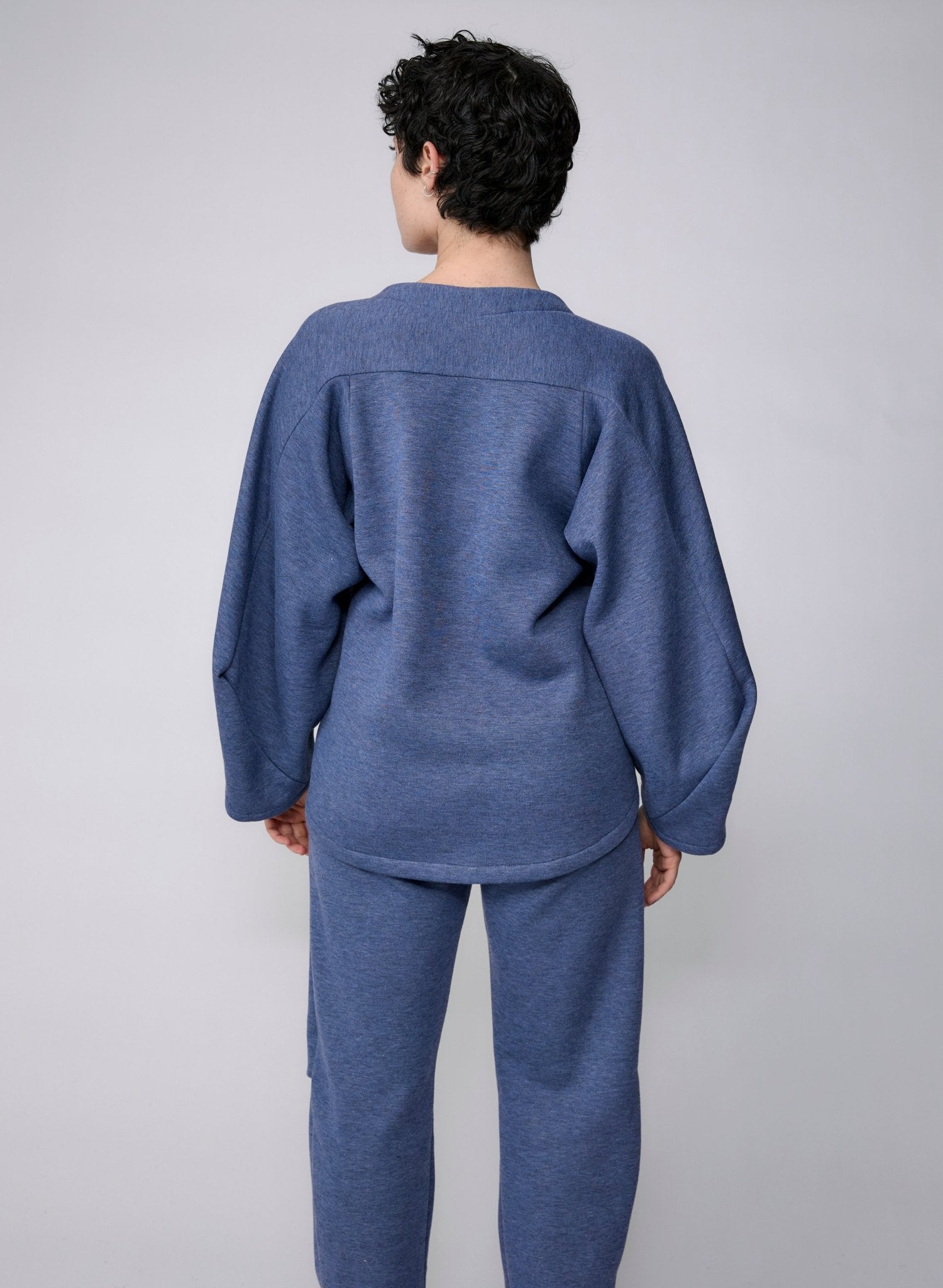 Old City Sweatshirt - Denim Blue - Meg