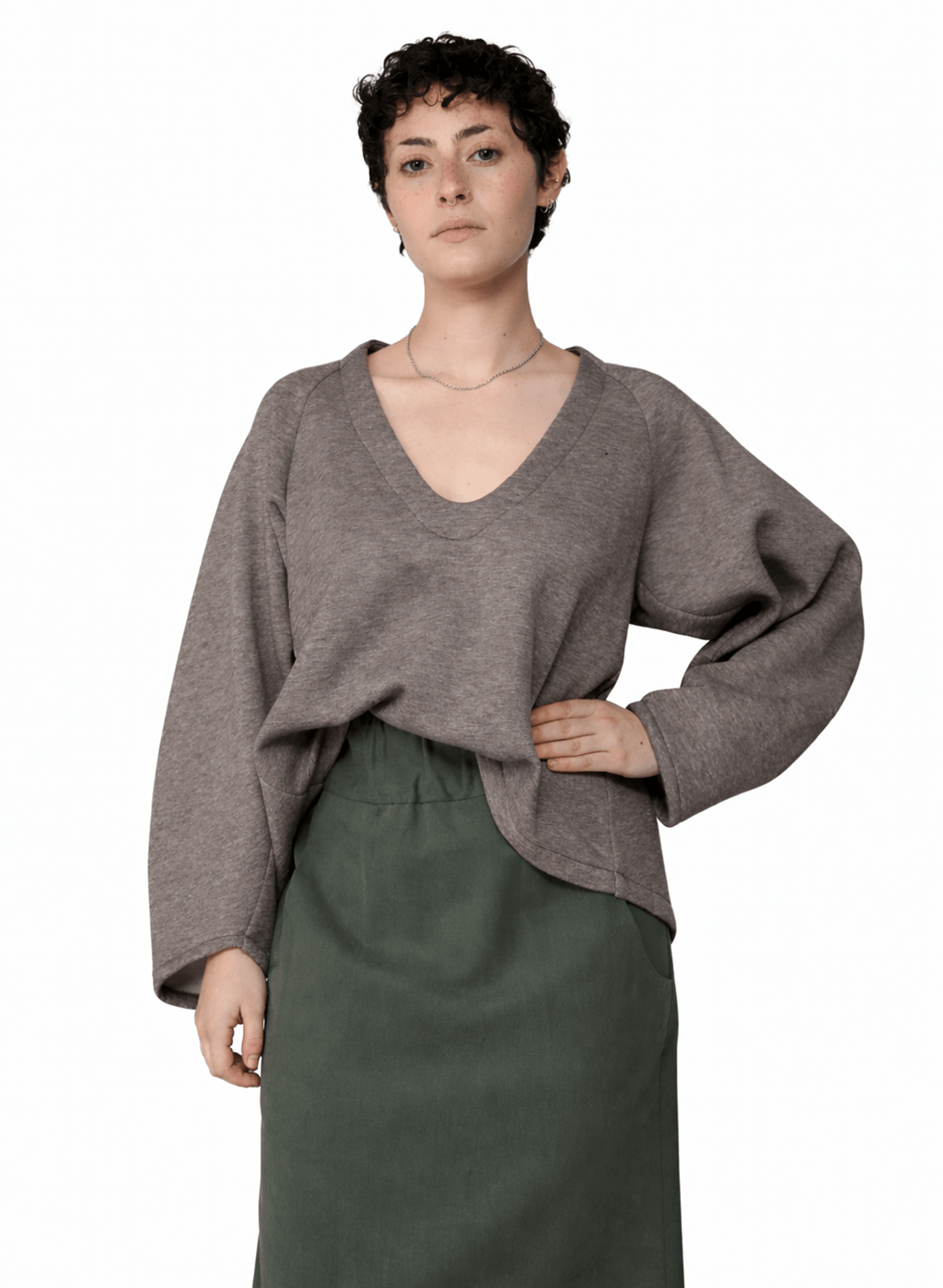 Old City Sweatshirt - Taupe - Meg