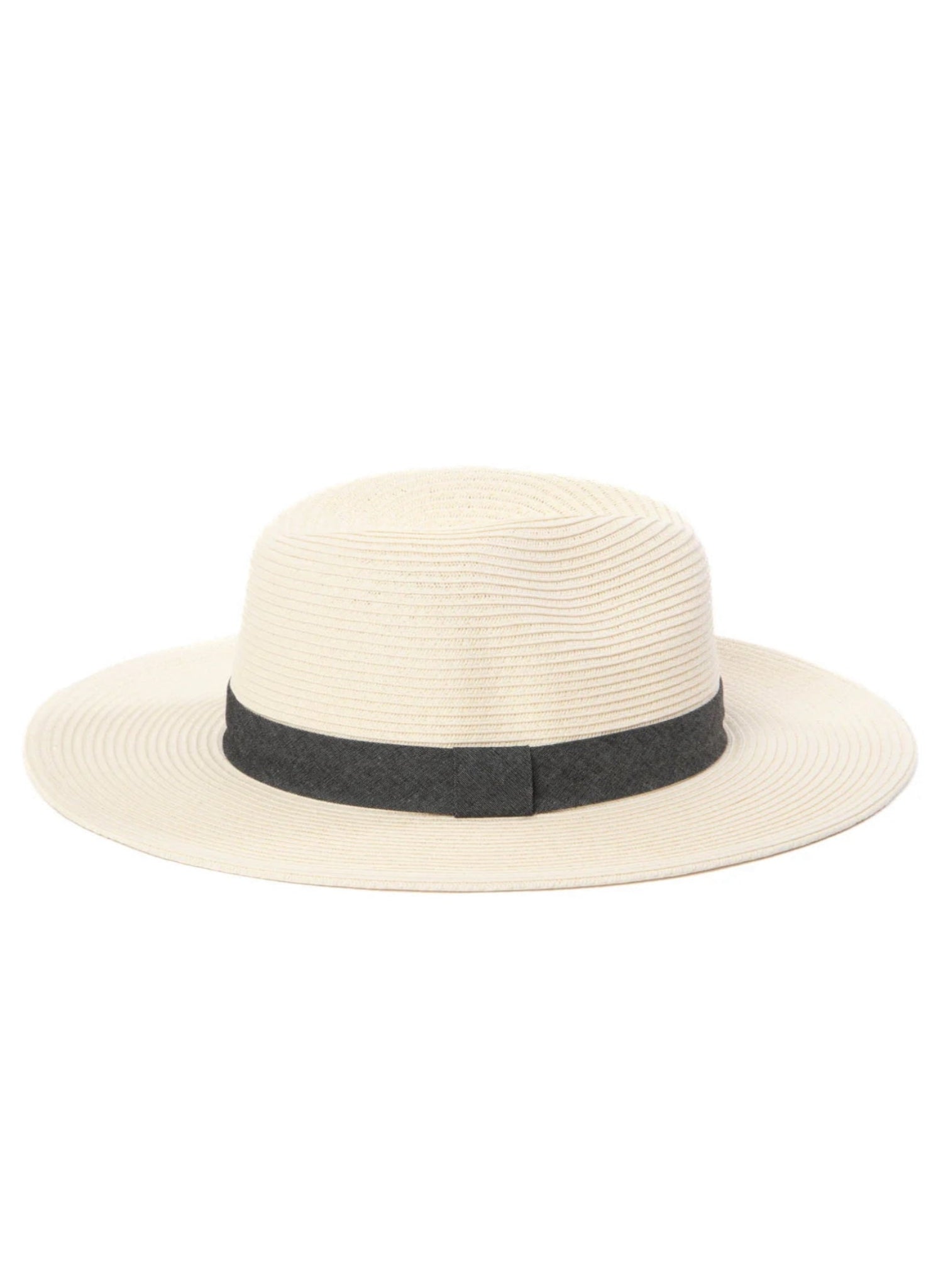 Out of Office Fedora - White/Black - Meg