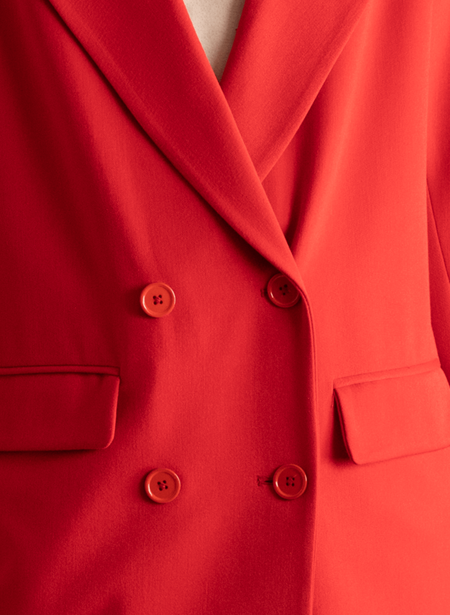 Oversized Blazer - Red - Meg