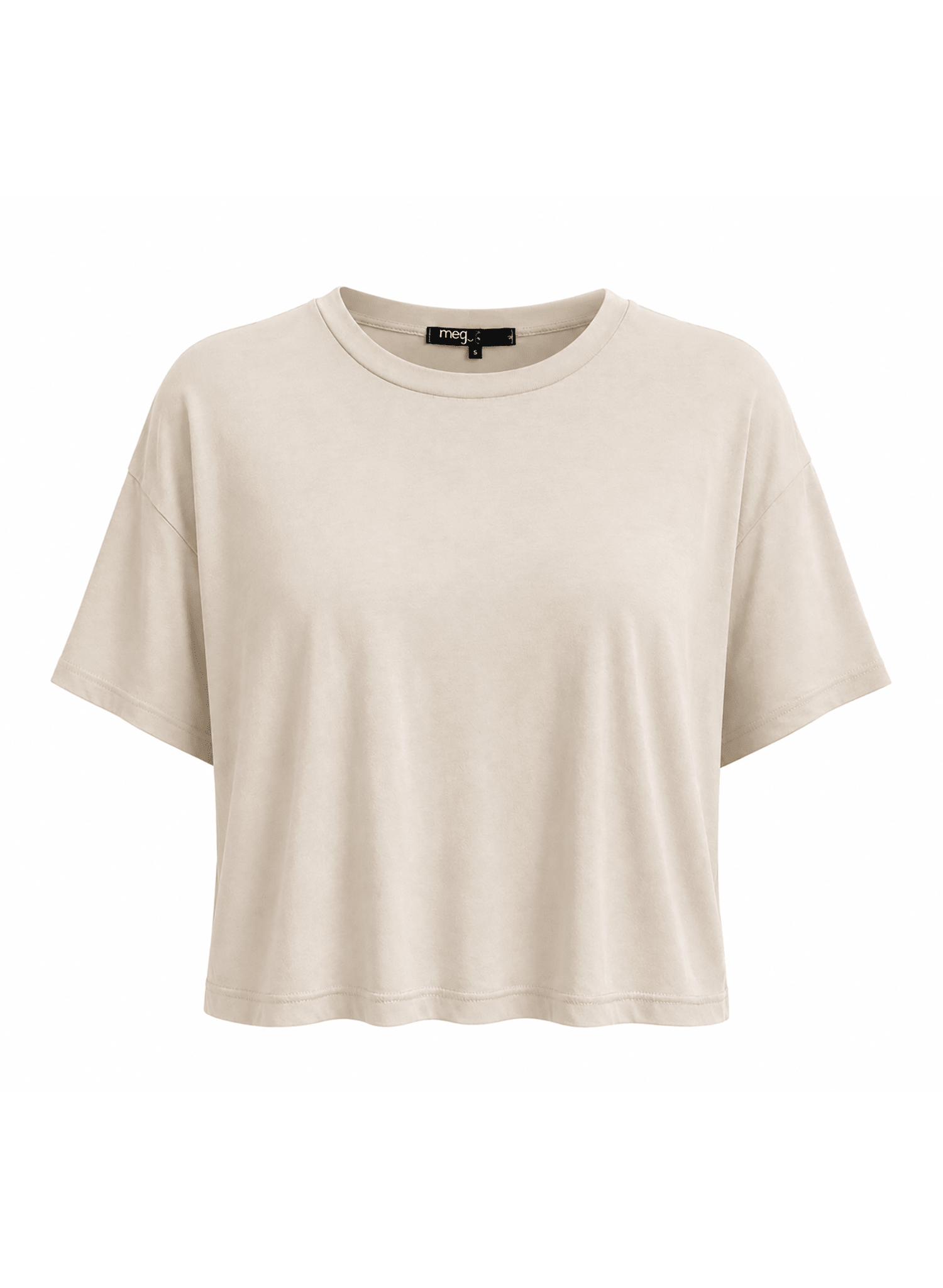 Oversized Cropped Tee - Desert - Meg
