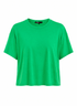 Oversized Cropped Tee - Kelly Green - Meg