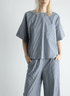 Oversized Tee - Railroad Stripe - Meg