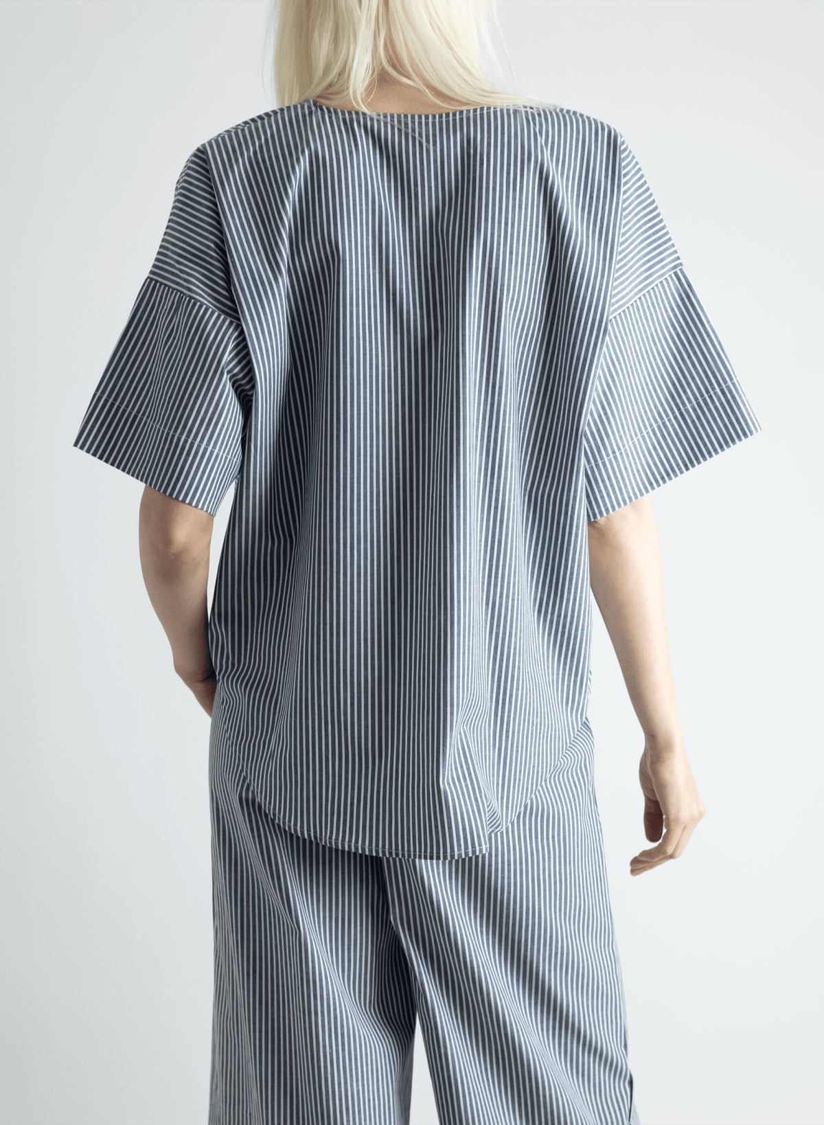 Oversized Tee - Railroad Stripe - Meg