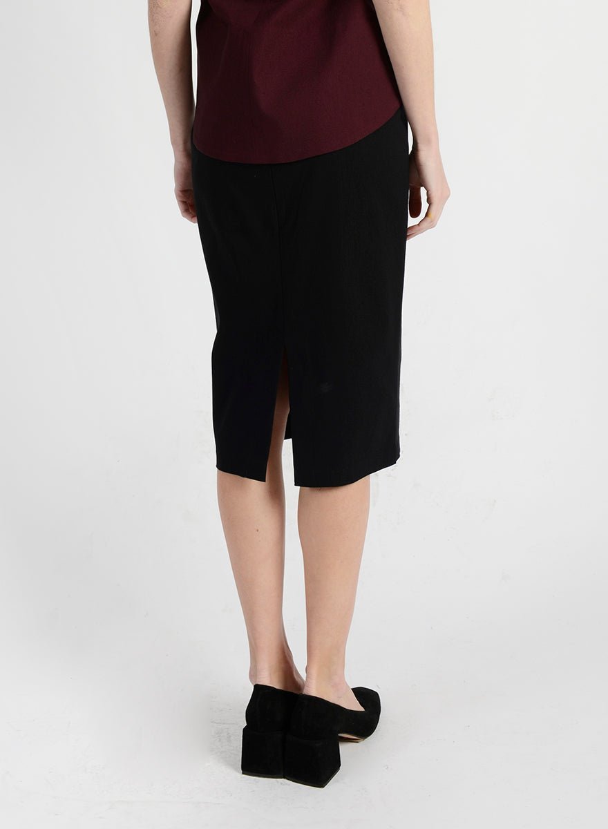 Pencil Skirt - Black - L (RESALE ITEM) - Meg