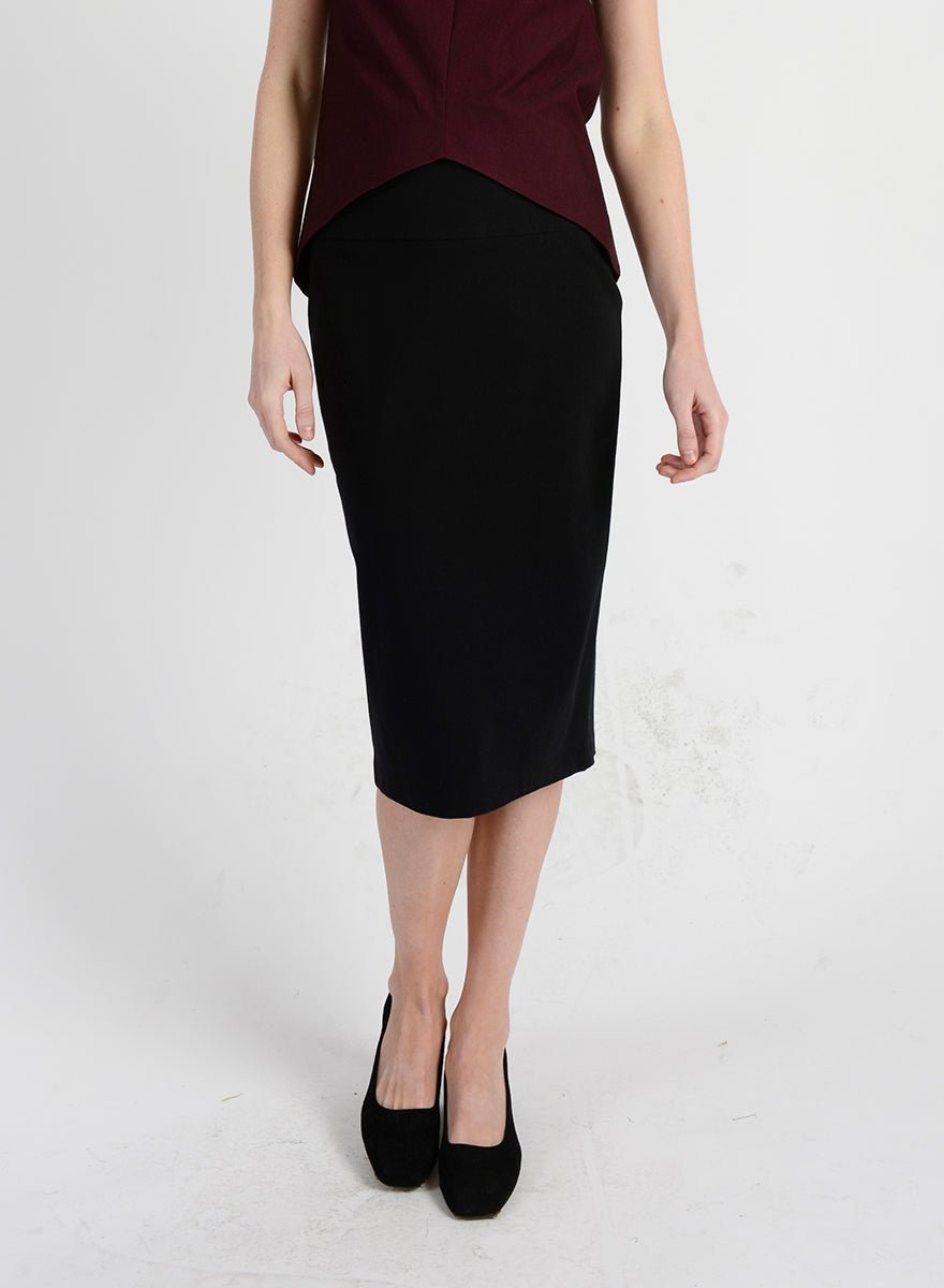 Pencil Skirt - Black - L (RESALE ITEM) - Meg