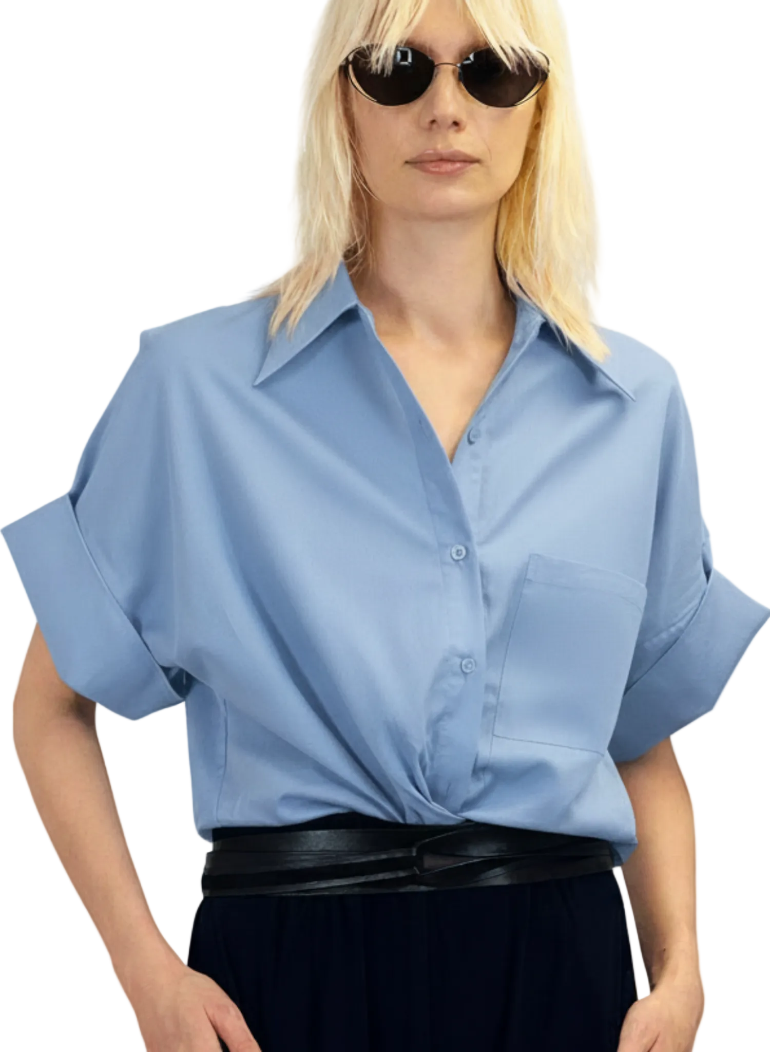 Petite Chemise - Blue - Meg