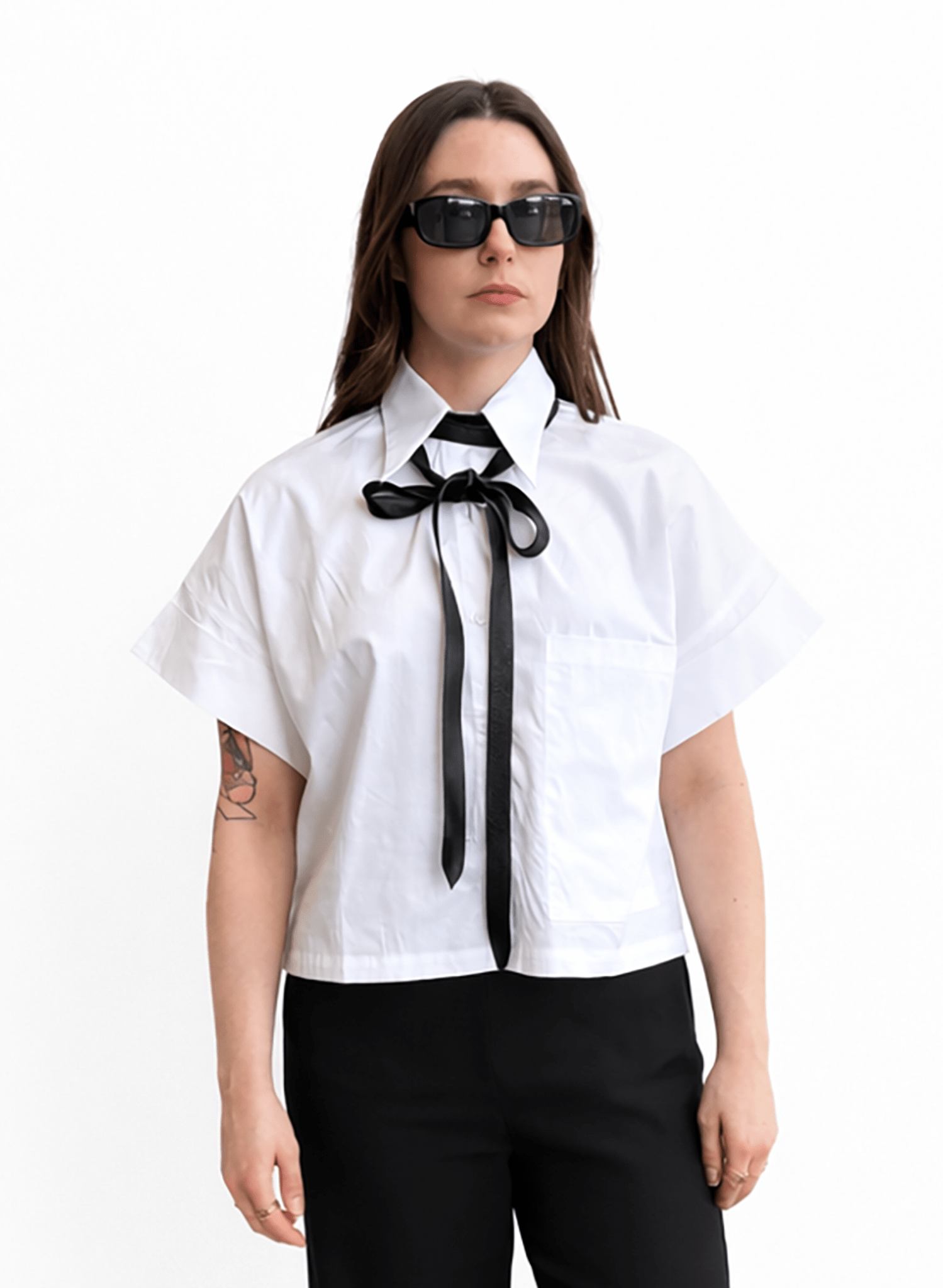Petite Chemise - White - Meg