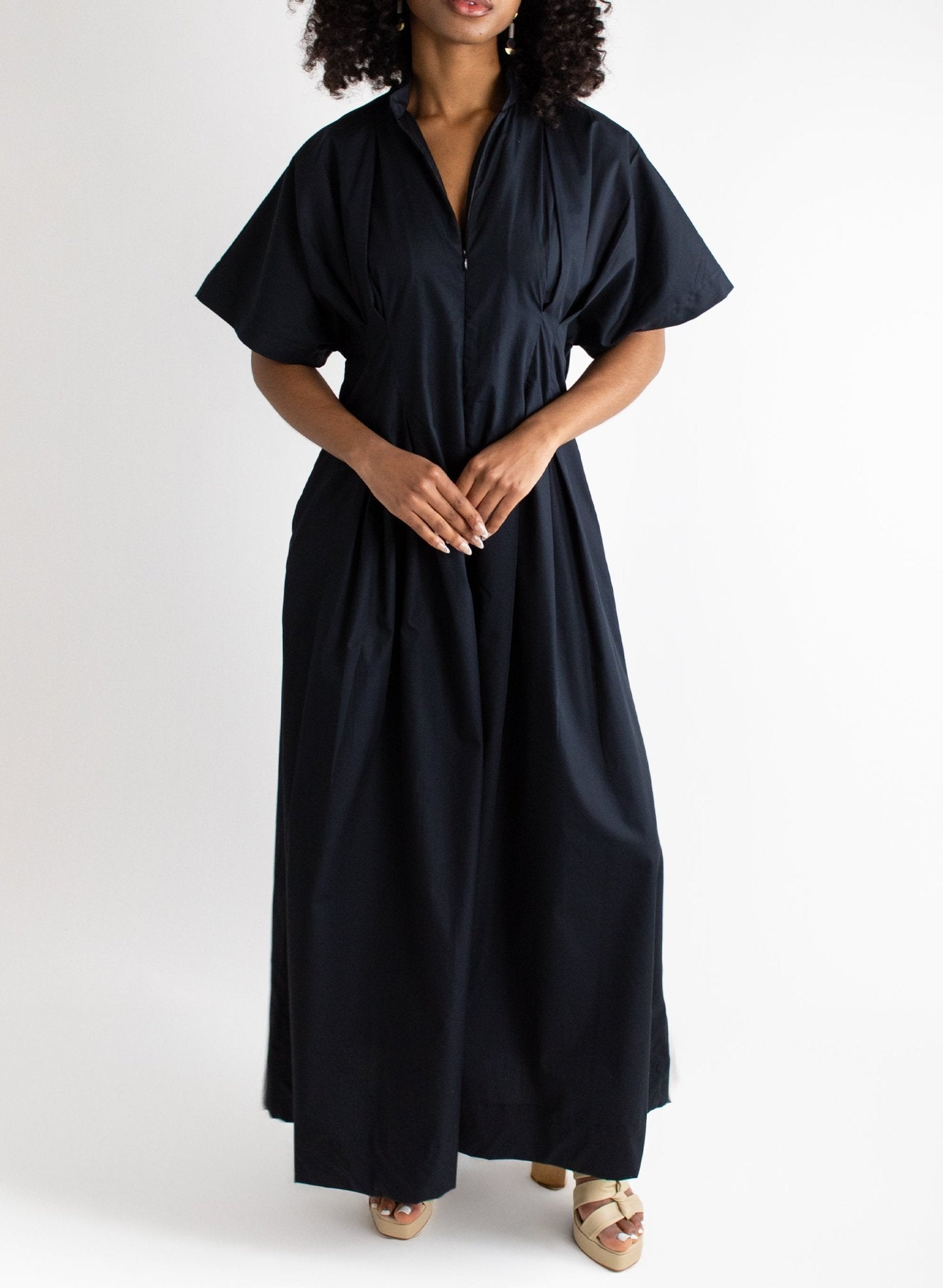 Meg | Play Jump – Structured Jumpsuit with Pleats