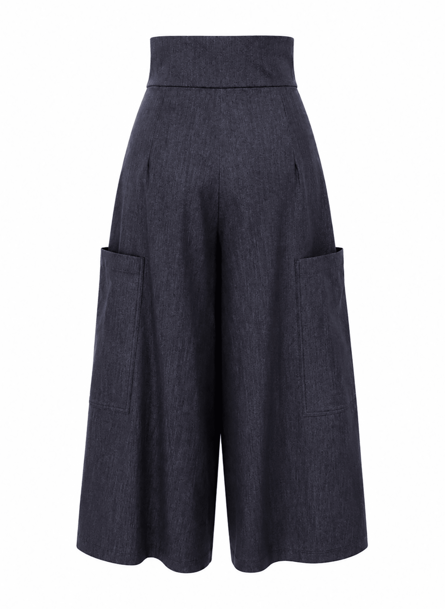 Pocket Culotte - Dark Blue Denim - Meg