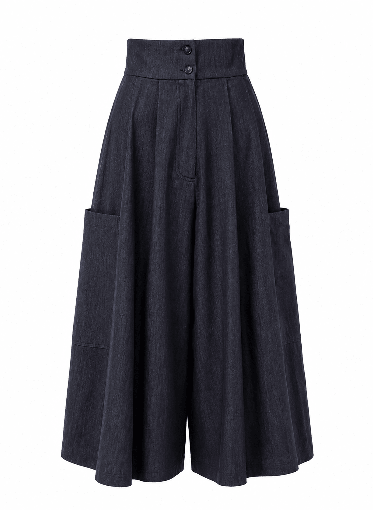 Pocket Culotte - Dark Blue Denim - Meg