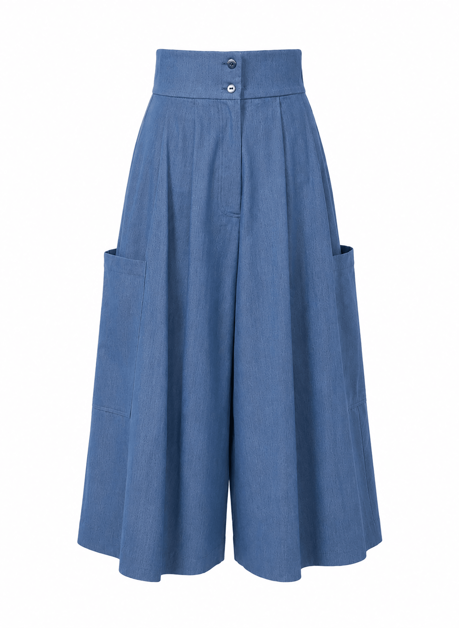 Pocket Culotte - Light Blue Denim - Meg