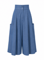 Pocket Culotte - Light Blue Denim - Meg