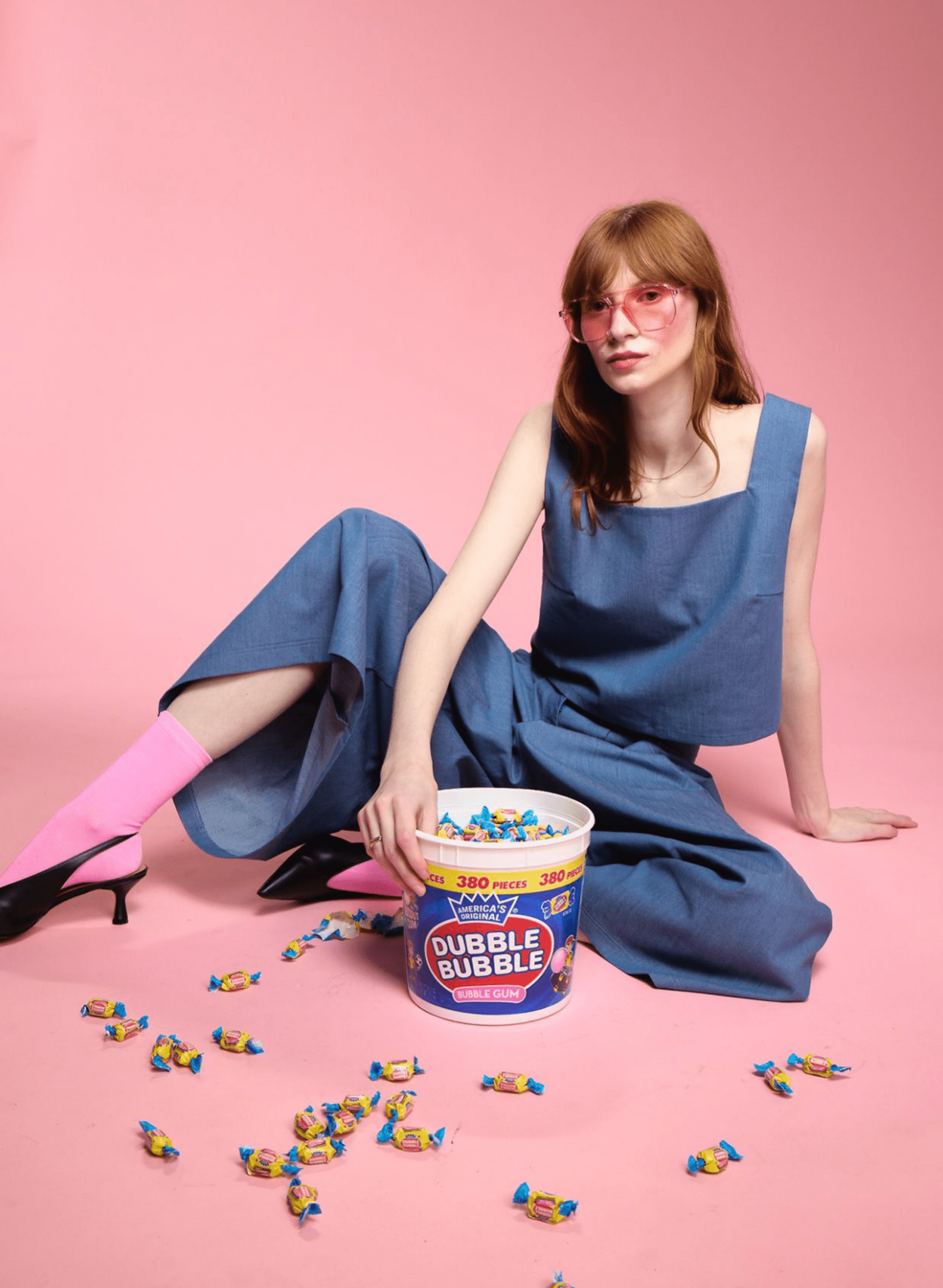 Pocket Culotte - Light Blue Denim (PRE - ORDER) - Meg