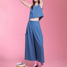 Pocket Culotte - Light Blue Denim (PRE - ORDER) - Meg