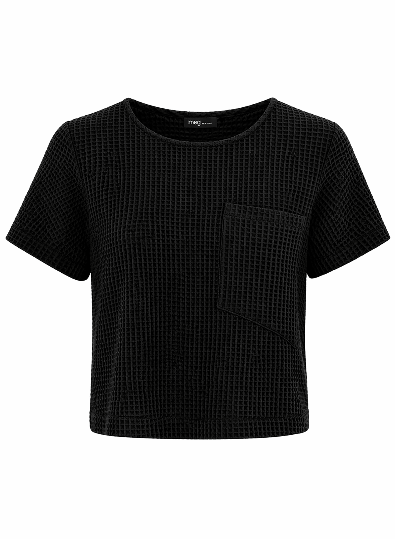 Pocket Tee - Black - Meg