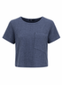 Pocket Tee - Steel Blue - Meg