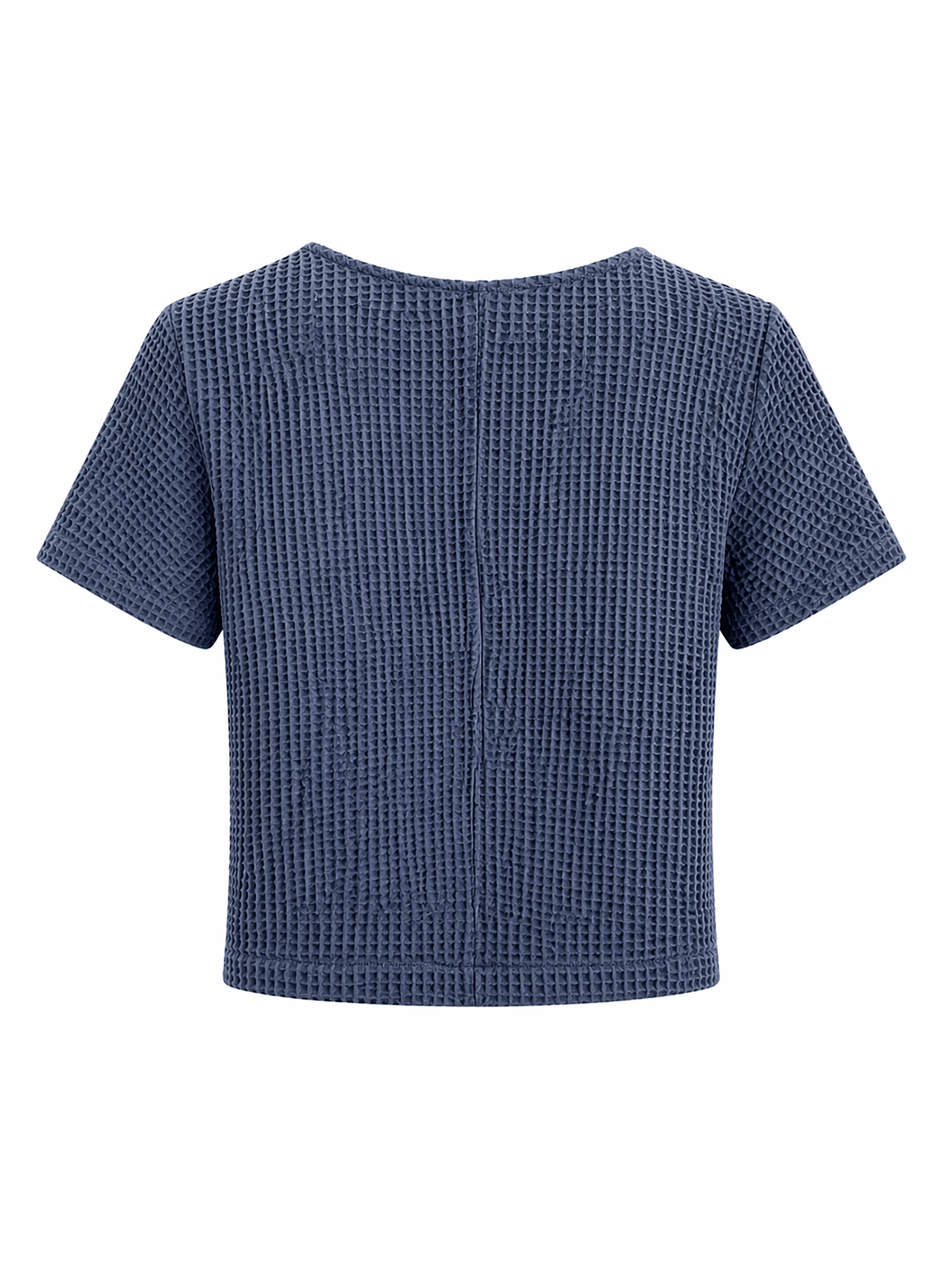 Pocket Tee - Steel Blue - Meg