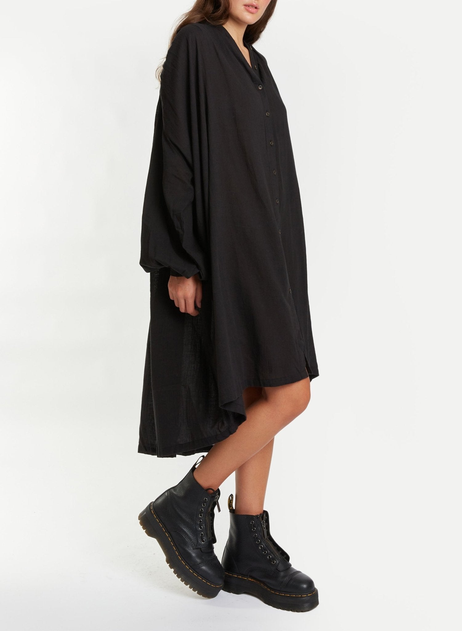 Poet Dress - Black - Meg