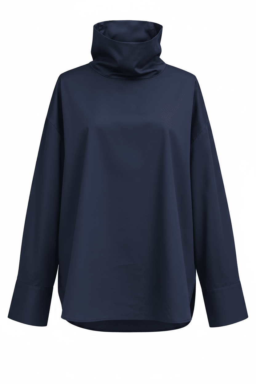 Popover Shirt - Dark Navy (PRE-ORDER) - Meg