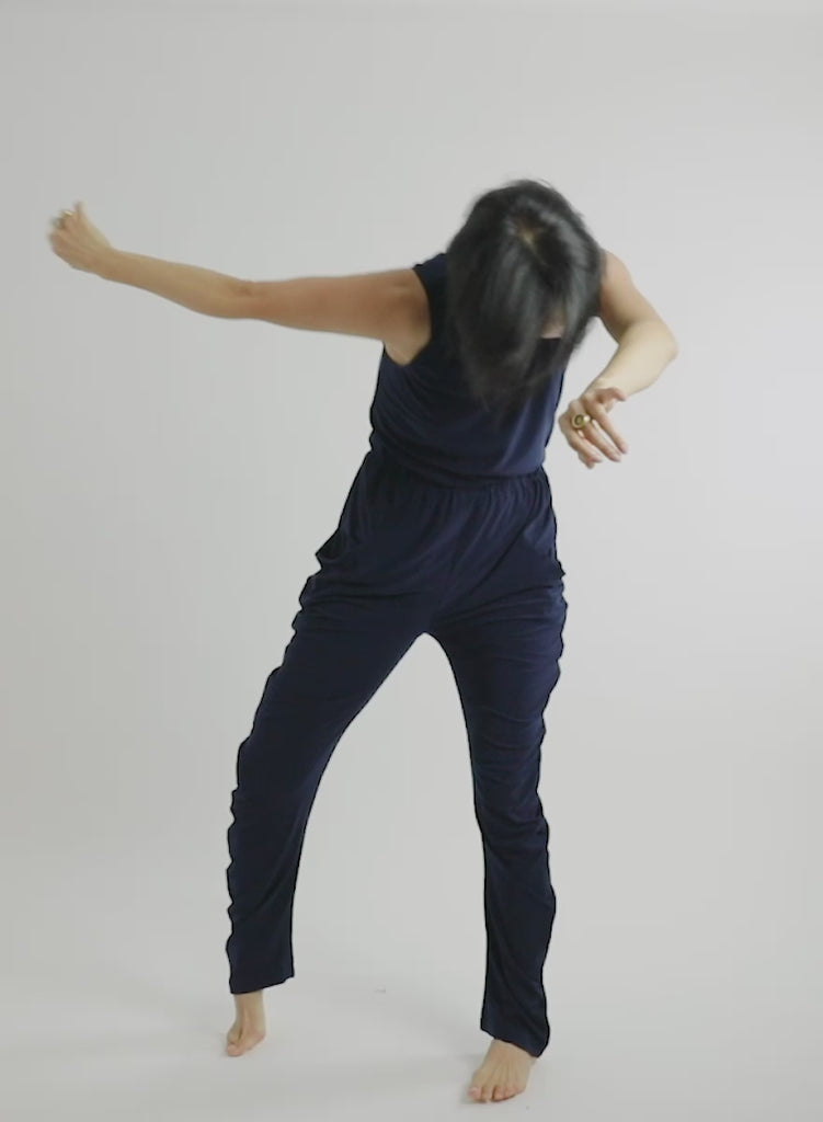 Circle Pant - Navy - Meg - Made in Canada