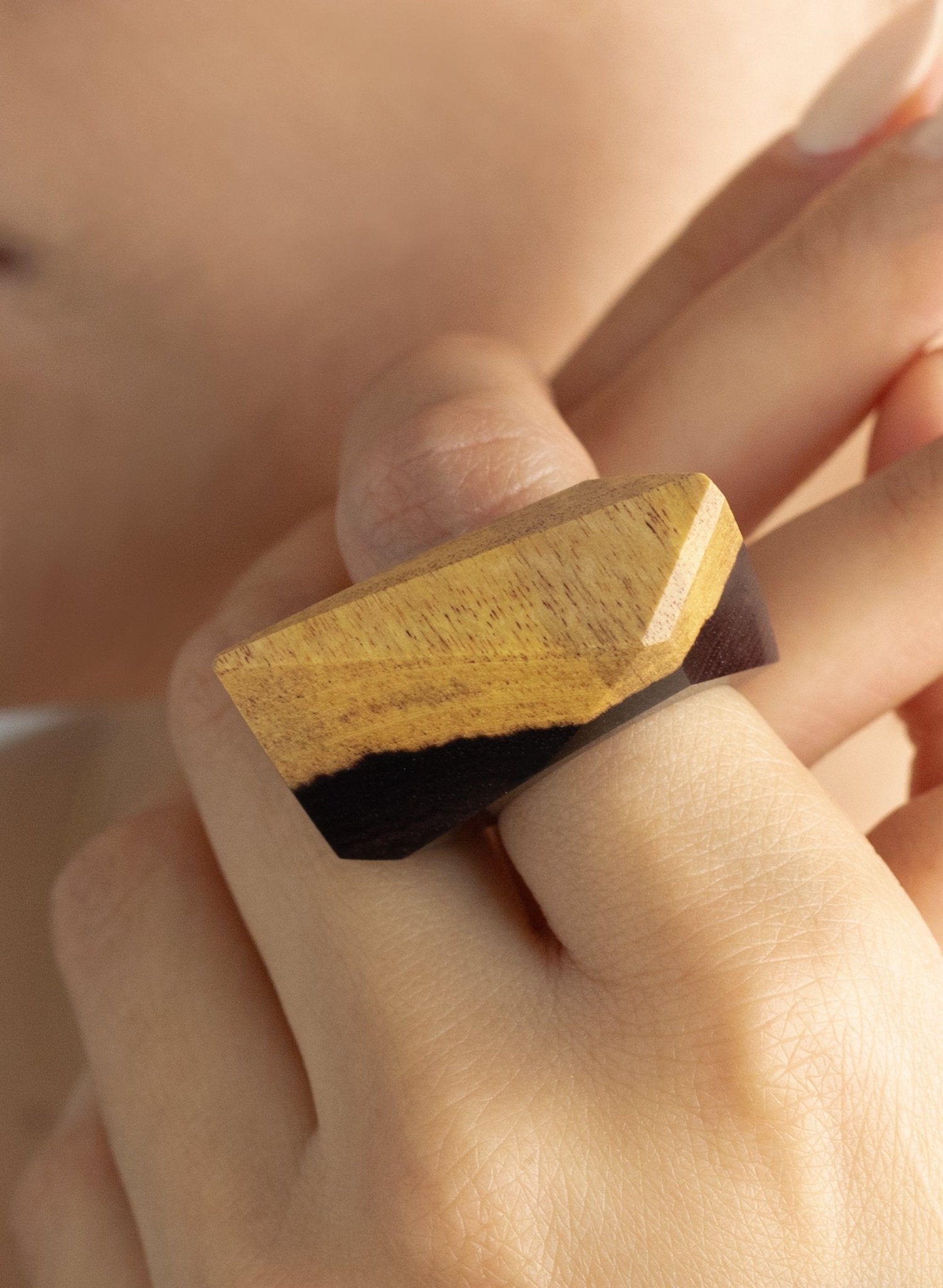 Pride & Archive - Geometric Ring - Kingwood - Meg