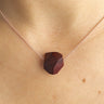 Pride & Archive - Nugget Necklace - Bloodwood/Rose Gold - Meg