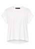 Relaxed Fit Tee - White - Meg