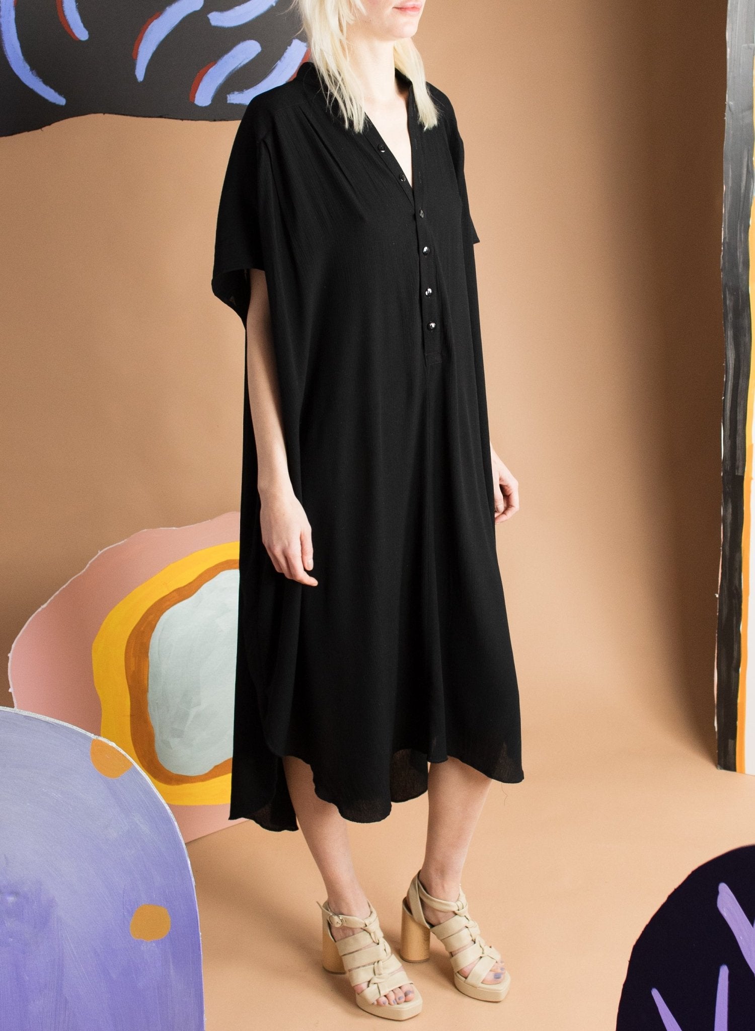 Renegado Dress - Black (PRE - ORDER) - Meg