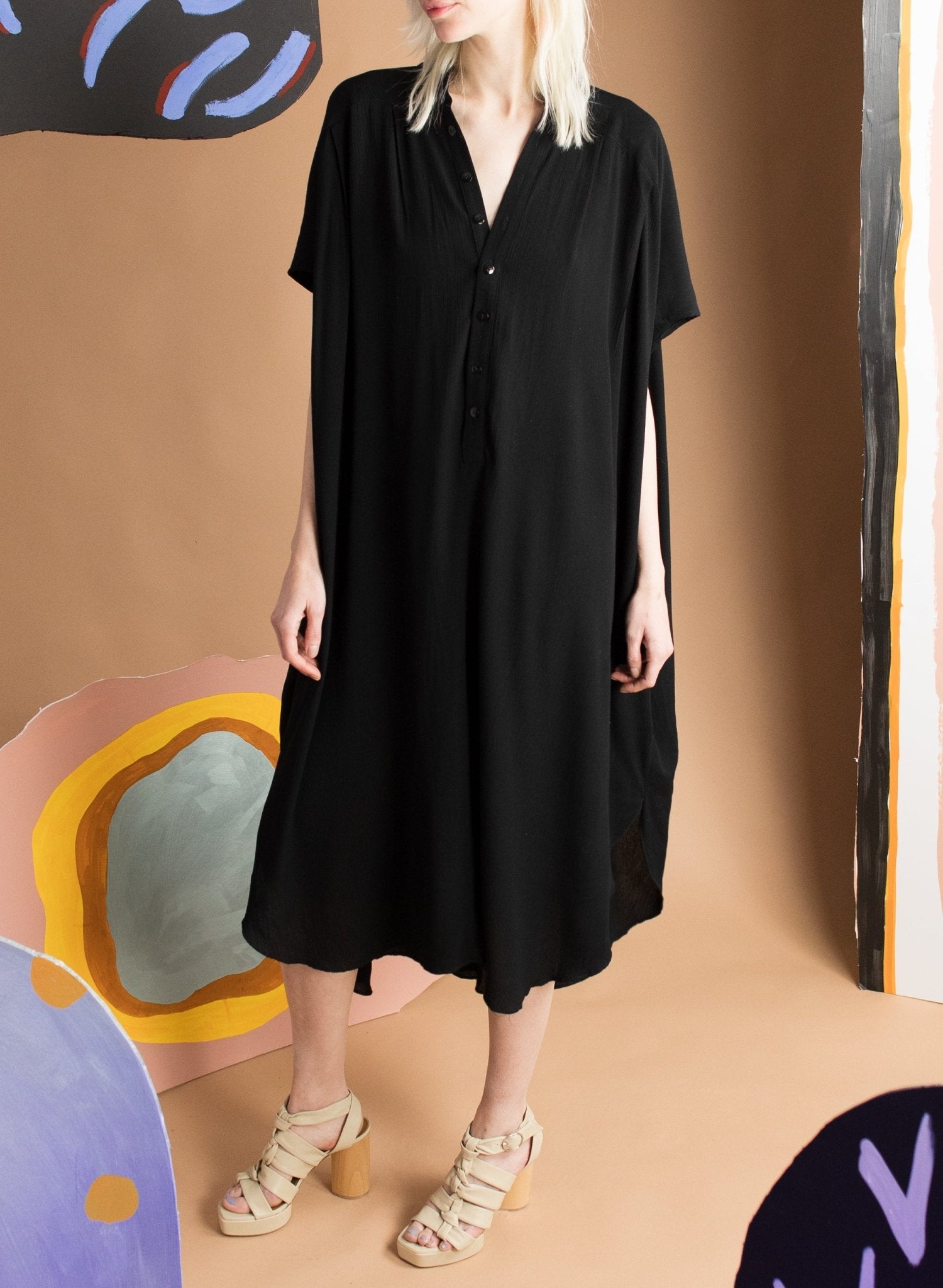 Renegado Dress - Black (PRE - ORDER) - Meg