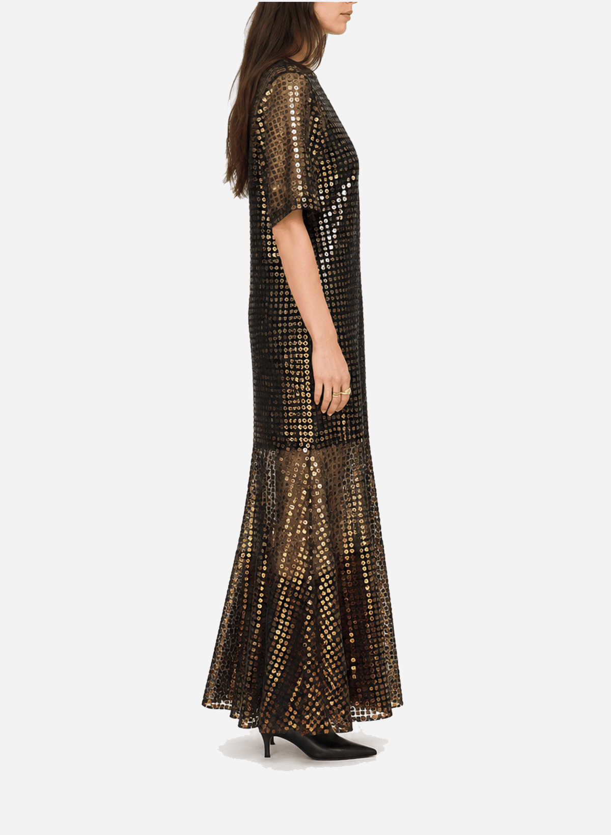 Rialto Dress - Gold Sequin - Meg