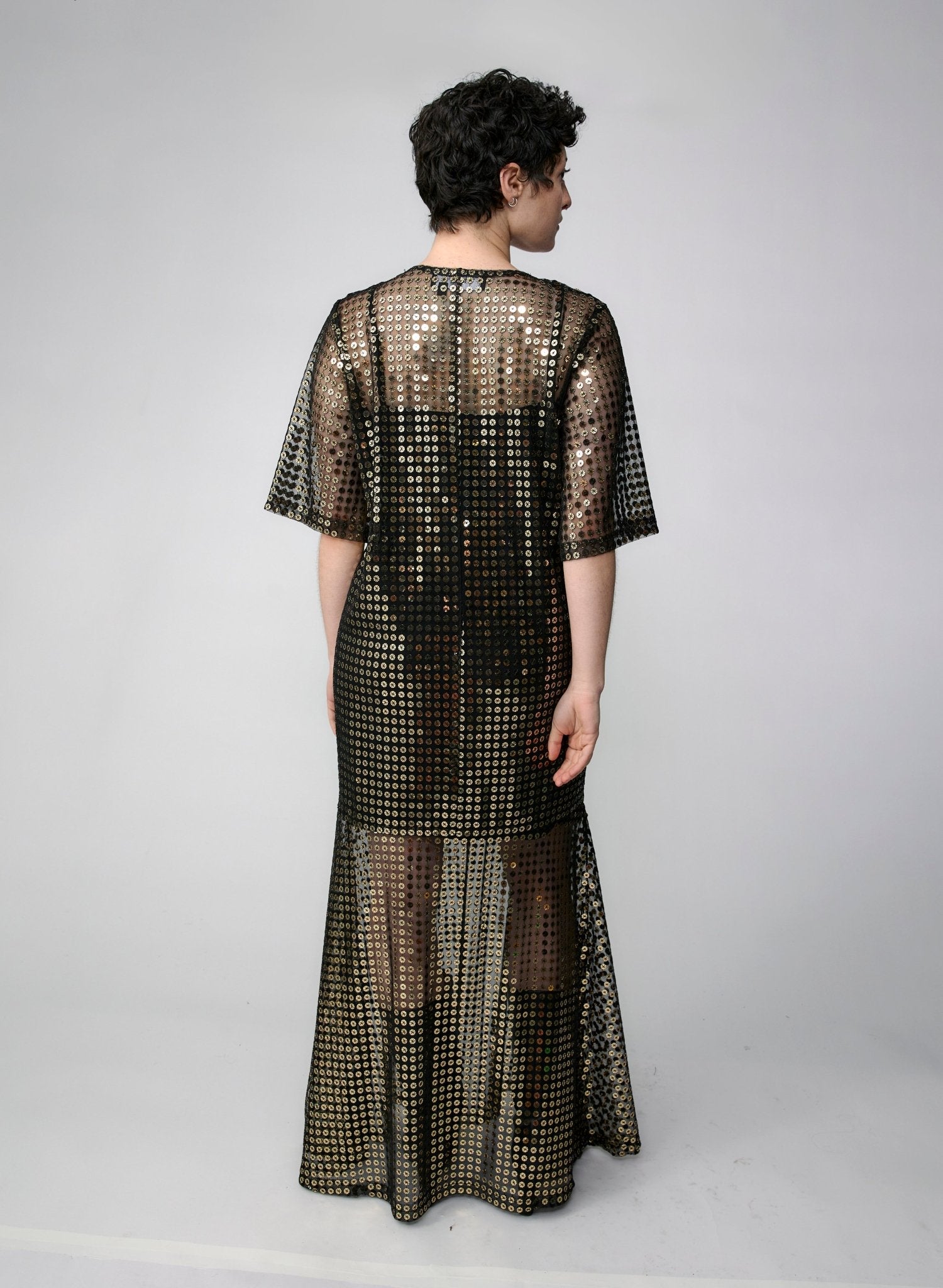 Rialto Dress - Gold Sequin - Meg