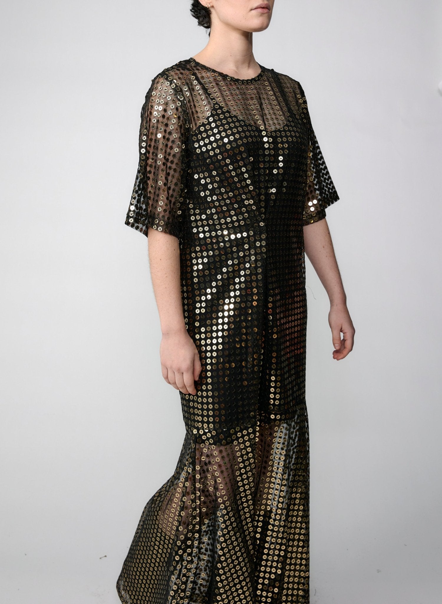 Rialto Dress - Gold Sequin - Meg