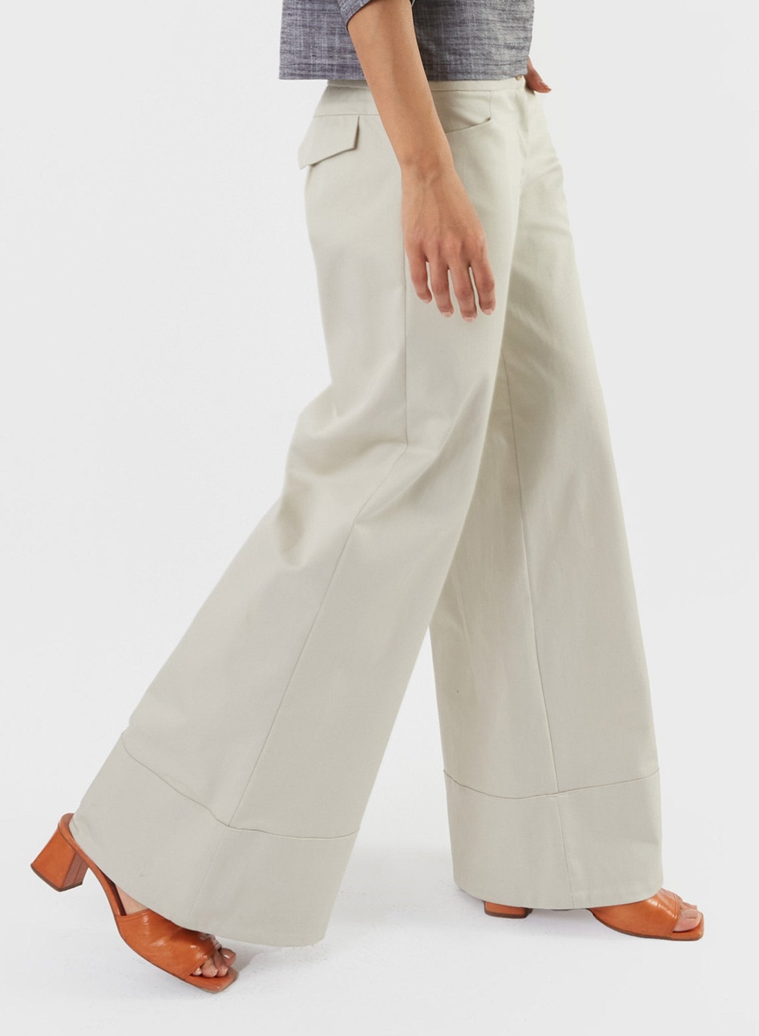 Sabine Pant - Ivory - Meg