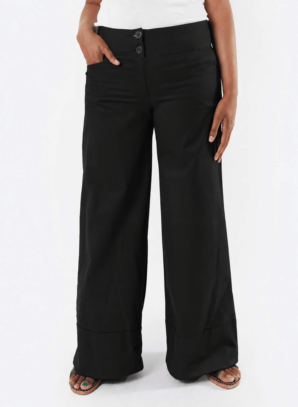 Sabine Pant (RESALE ITEM) - Black - S - Meg
