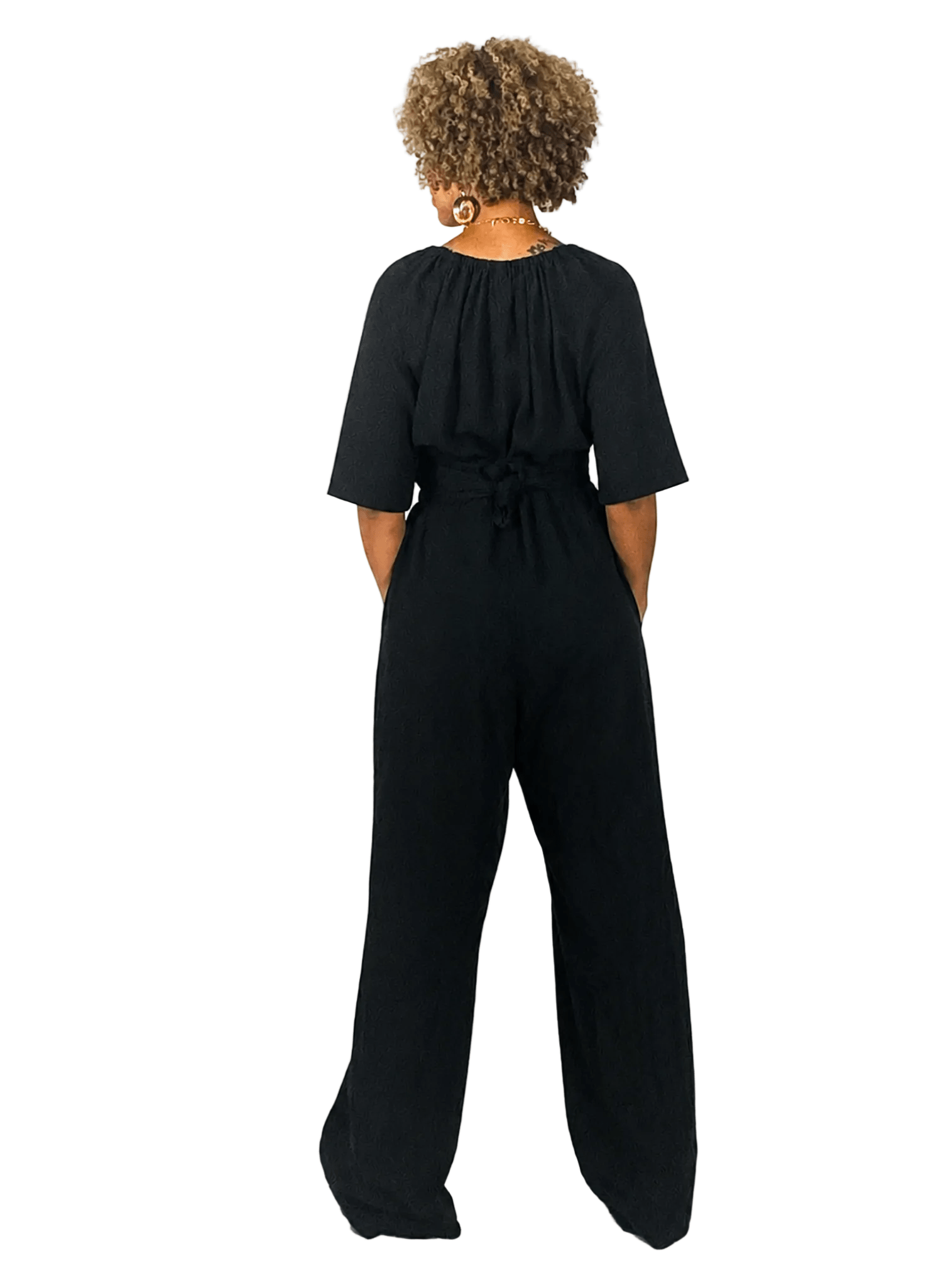 Sahara Gathered Jump - Black - Meg
