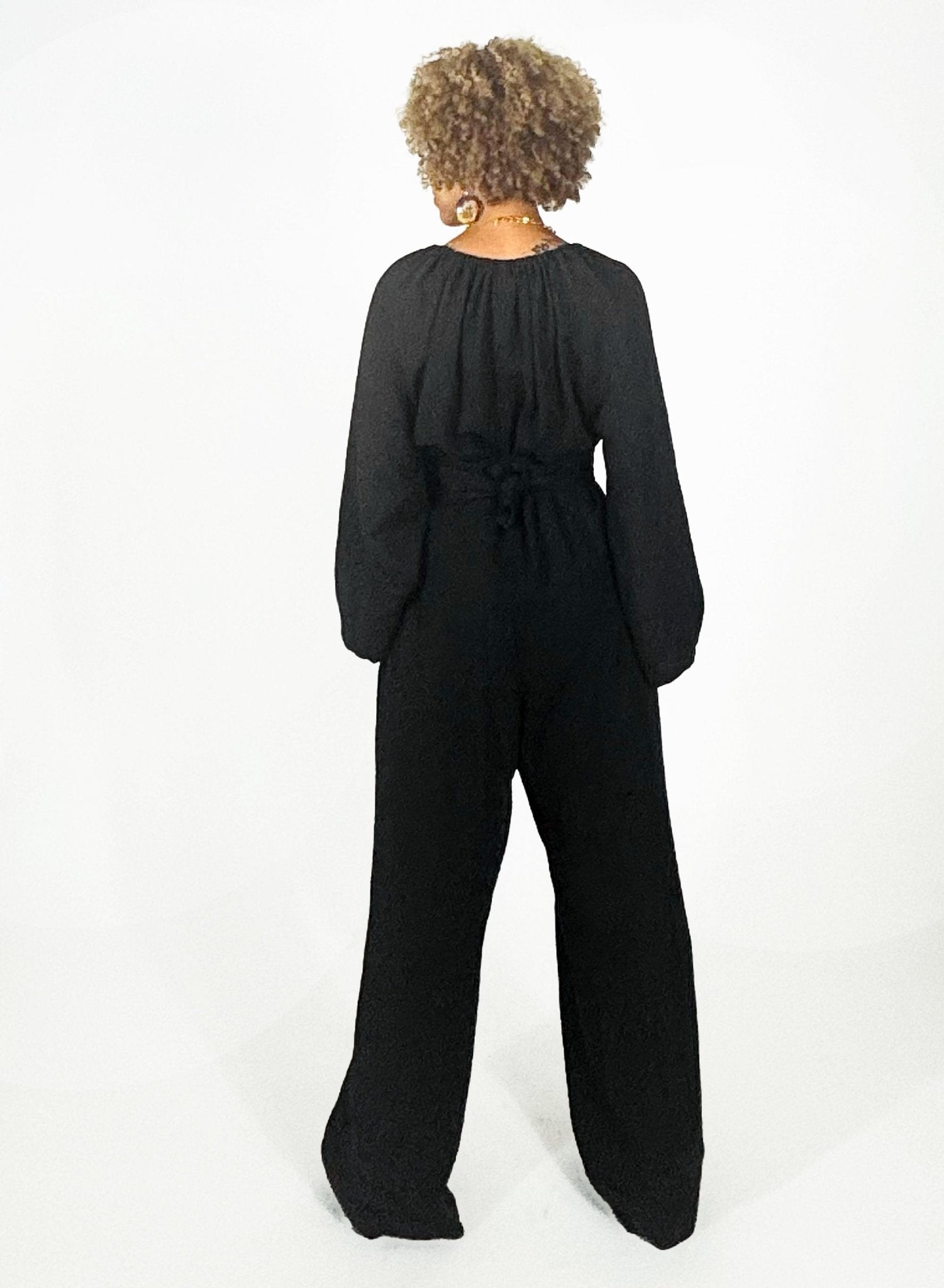 Sahara Gathered Jump - Black - Meg