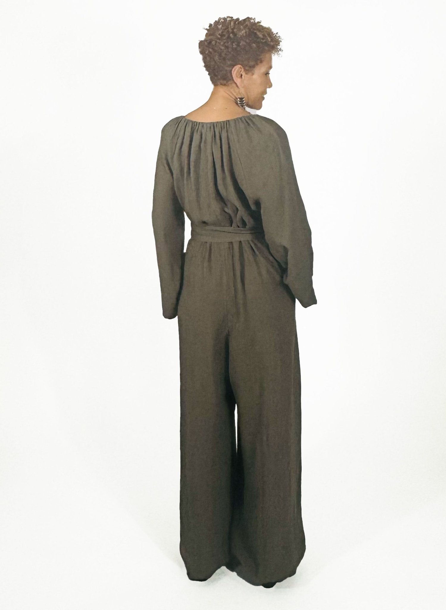 Sahara Gathered Jump - Olive - Meg