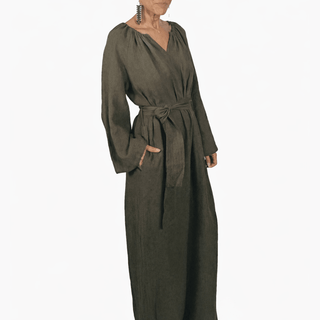 Sahara Gathered Jump - Olive - Meg