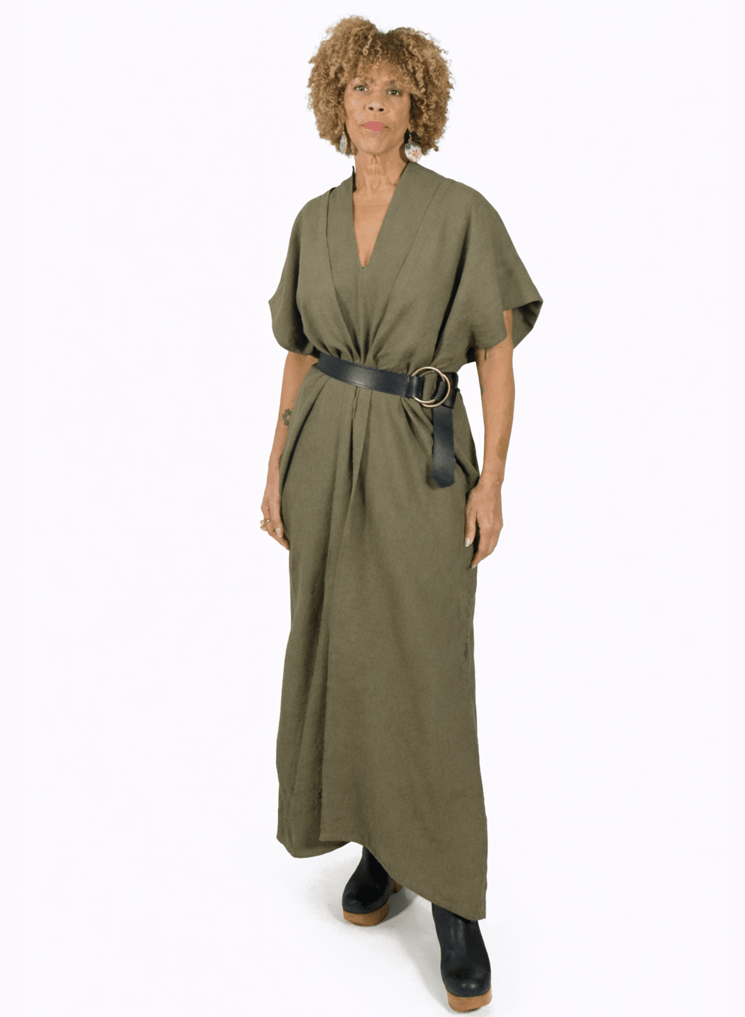 Sahara Kaftan - Olive - Meg