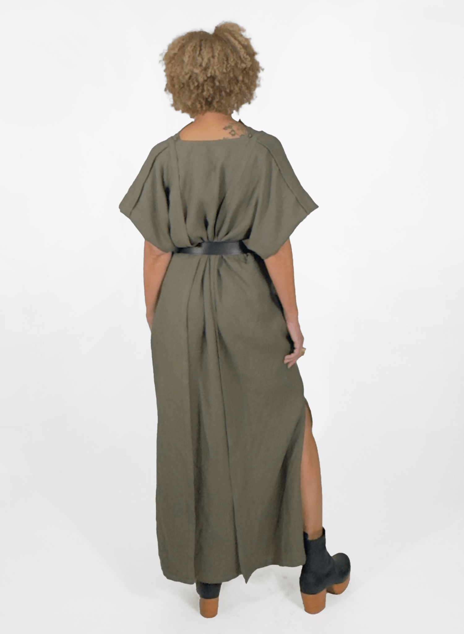 Sahara Kaftan - Olive - Meg