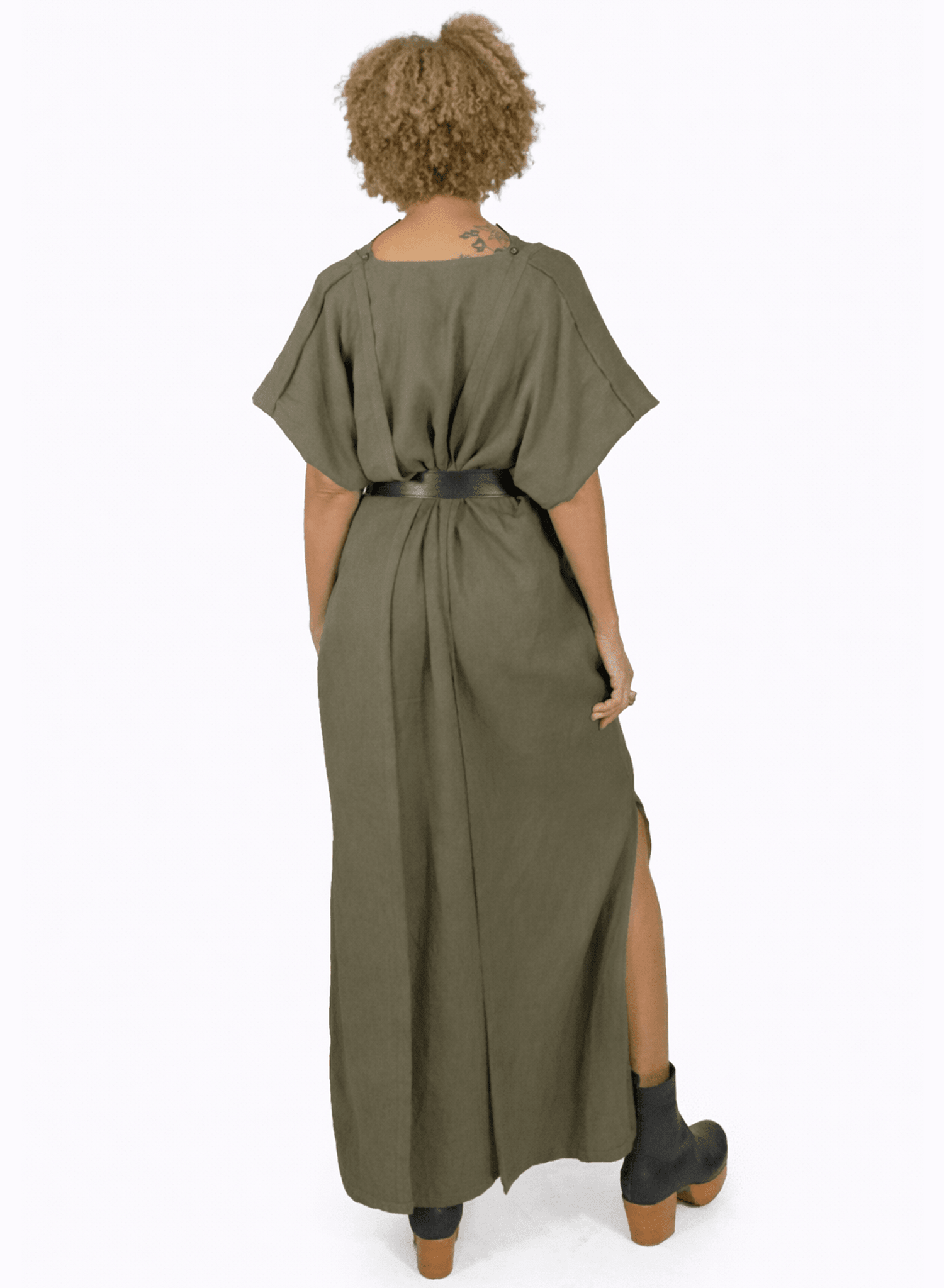 Sahara Kaftan - Olive - Meg