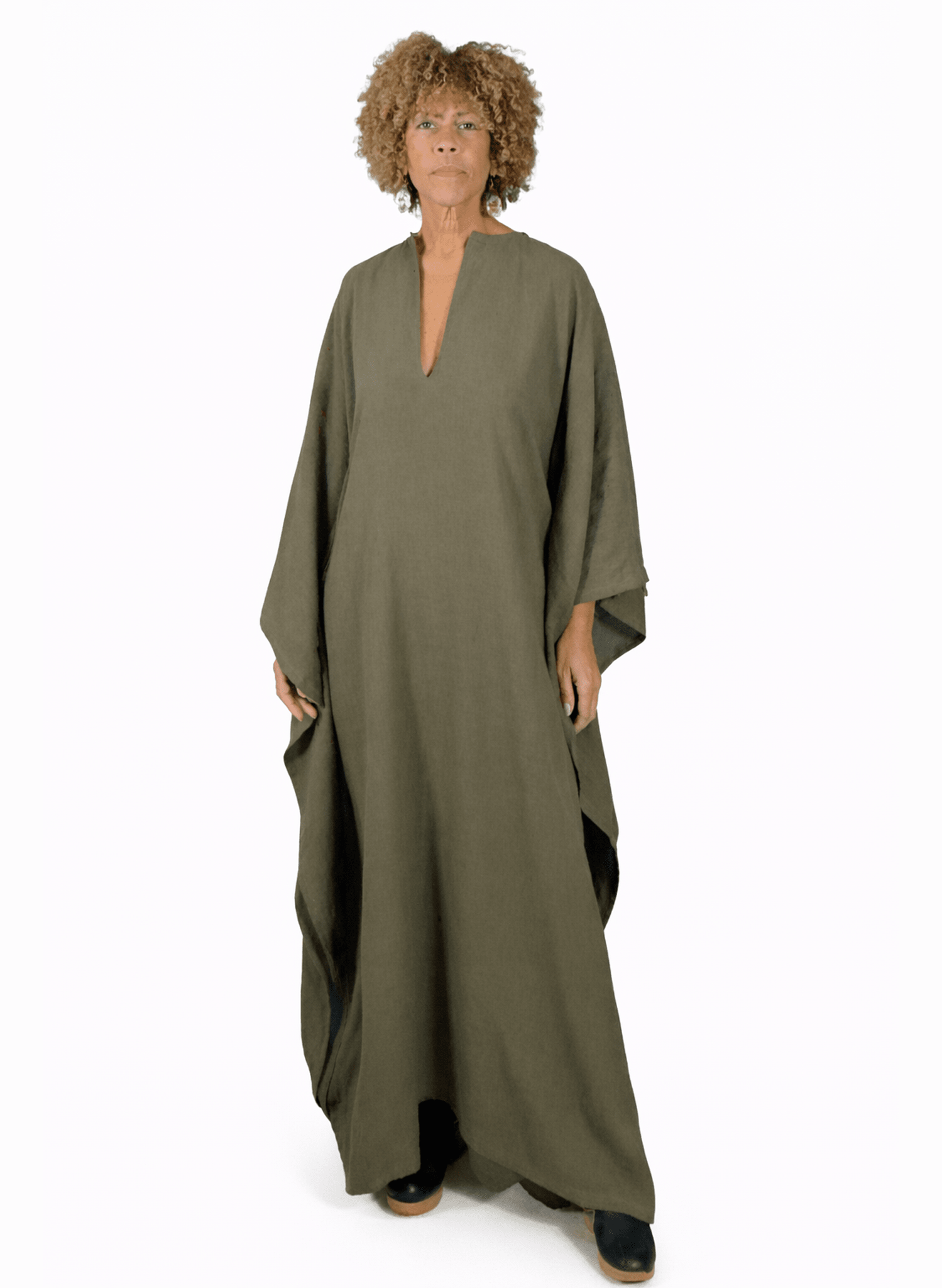 Sahara Kaftan - Olive - Meg