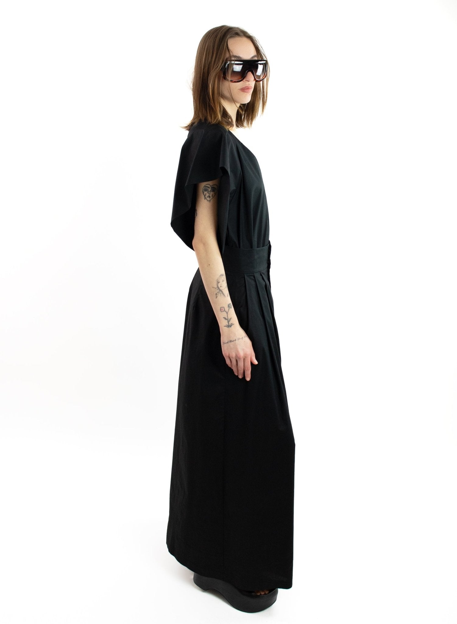 Secret Wide Leg Pant - Black - Meg