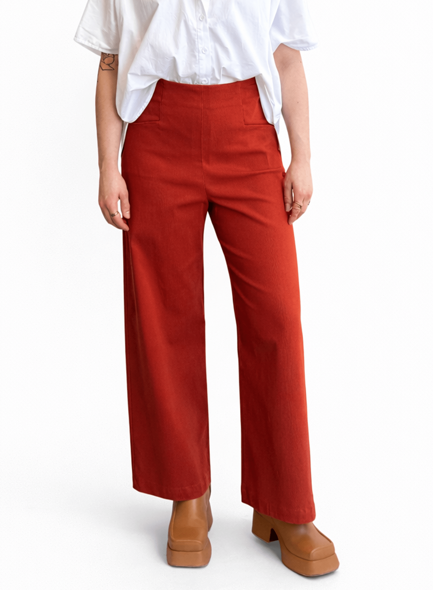 Short Odette Pant - Paprika - Meg